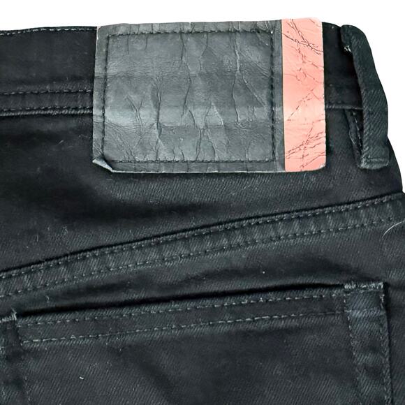 Acne Studios Bla Konst River Stay Black Wash Stretch Men's Jeans size 31 / 30 - Picture 10 of 12